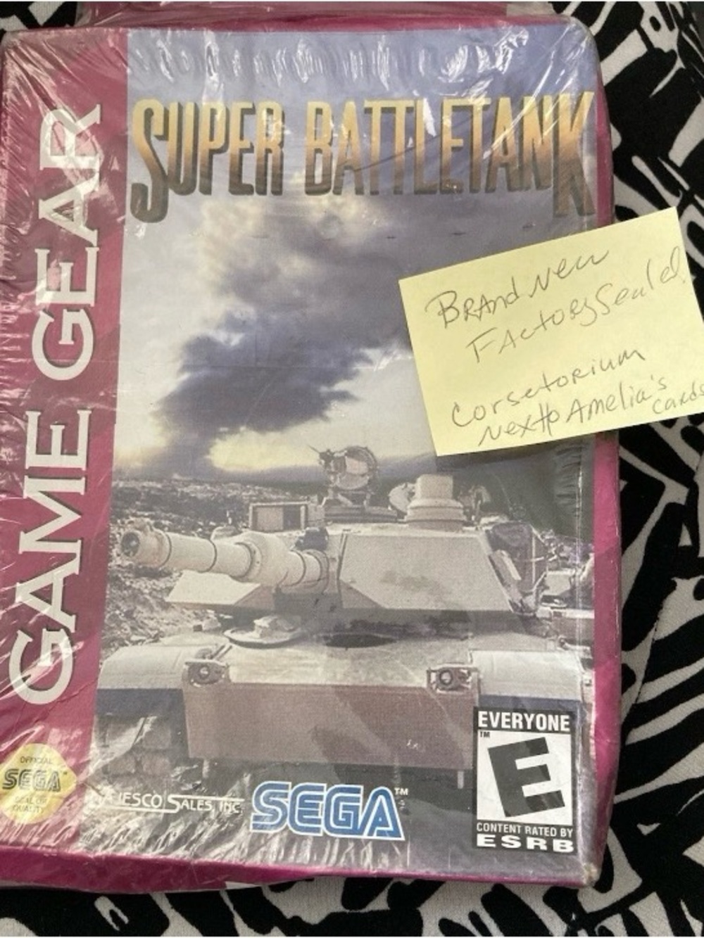 Super Battletank (Pink) - Game Gear